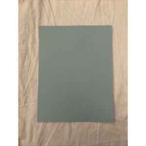 Staples 11” x 8.5” Card Stock  | Blue | 1 Sheet Only